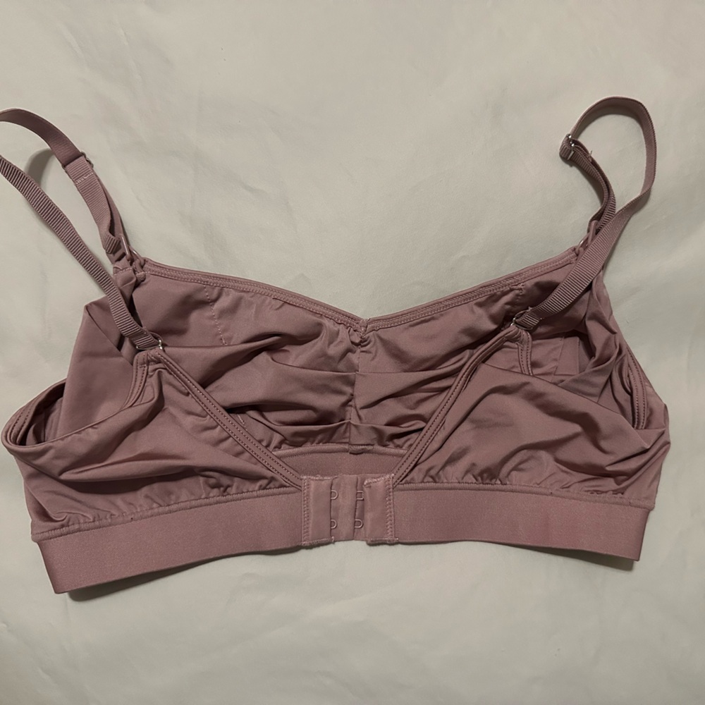 Dusty Pink Bralette - Nursing & Pumping